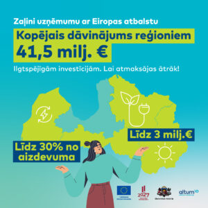 Raksta bilde: 11.martā aicinām uz vebināru par jauno atbalsta programmu uzņēmumu zaļināšanai