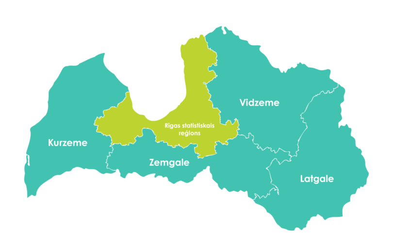 Latvijas karte